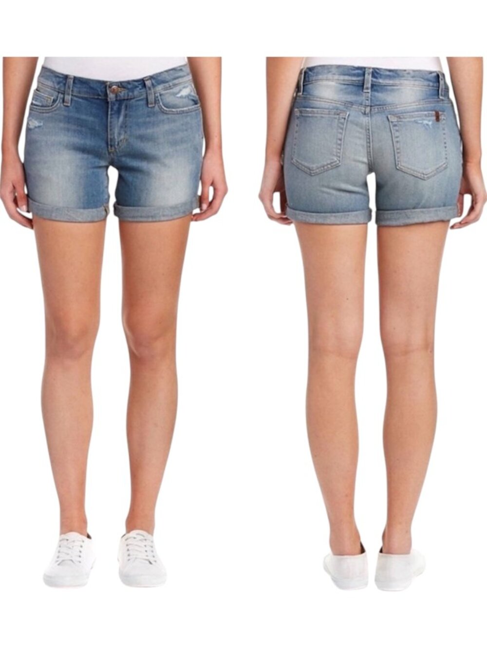 Joe’s Jeans Dana High Rise Distressed Denim Shorts - Size 25